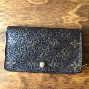 Authentic LV Monogram Porte Monnaie Wallet